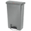 Rubbermaid 1883602 Slim Jim Resin Step-On Container, Front Step Style, 13 gal, Gray, Price/EA