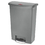 Rubbermaid RCP1883606 Streamline Resin Step-On Container, Front Step Style, 24 gal, Polyethylene, Gray, Price/EA