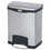 Rubbermaid 1901985 Slim Jim Stainless Steel Step-On Container, Front Step Style, 8 gal, Black, Price/EA