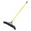 Rubbermaid 2018728 Maximizer Push-to-Center Broom, 36", Polypropylene Bristles, Yellow/Black, Price/EA
