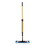 Rubbermaid Commercial RCP2132426 Adaptable Flat Mop Kit, 19.5 x 5.5 Blue Microfiber Head, 48" to 72" Yellow Aluminum Handle, Price/KT
