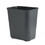 Rubbermaid RCP254300BK Fire-Resistant Wastebasket, Rectangular, Fiberglass, 7gal, Black, Price/EA