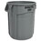 Rubbermaid RCP262000GRA Vented Round Brute Container, 20 gal, Plastic, Gray, Price/EA