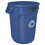 Rubbermaid RCP263273BE Brute Recycling Container, Round, 32 Gal, Blue, Price/EA