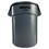 Rubbermaid RCP264360GY Brute Vented Trash Receptacle, Round, 44 Gal, Gray, Price/EA