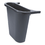 Rubbermaid RCP295073BLA Saddle Basket Recycling Bin, Plastic, Black, Price/EA