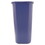 Rubbermaid RCP295773BE Large Deskside Recycle Container W/symbol, Rectangular, Plastic, 41.25qt, Blue, Price/EA