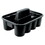 Rubbermaid RCP315488BLA Deluxe Carry Caddy, 8-Comp, 15w X 7 2/5h, Black, Price/EA