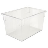 Rubbermaid RCP3301CLE Food/tote Boxes, 21 1/2gal, 26w X 18d X 15h, Clear