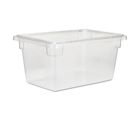 Rubbermaid RCP3304CLE Food/Tote Boxes, 5 gal, 12 x 18 x 9, Clear, Plastic
