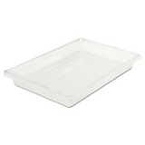 Rubbermaid RCP3306CLE Food/tote Boxes, 5gal, 26w X 18d X 3 1/2h, Clear