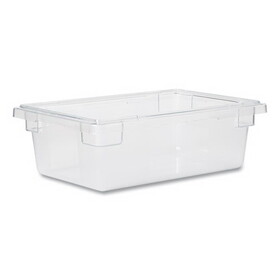 Rubbermaid RCP3309CLE Food/Tote Boxes, 3.5 gal, 18 x 12 x 6, Clear, Plastic