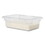 Rubbermaid RCP3309CLE Food/tote Boxes, 3 1/2gal, 18w X 12d X 6h, Clear, Price/EA