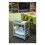 Rubbermaid RCP342488PM Economy Plastic Cart, Three-Shelf, 18-5/8w X 33-5/8d X 37-3/4h, Platinum, Price/EA