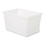 Rubbermaid RCP3501WHI Food/tote Boxes, 21.5gal, 26w X 18d X 15h, White, Price/EA