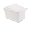 Rubbermaid RCP3501WHI Food/tote Boxes, 21.5gal, 26w X 18d X 15h, White, Price/EA