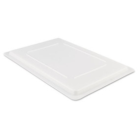 Rubbermaid RCP3502WHI Food/Tote Box Lids, 26 x 18, White, Plastic