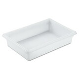 Rubbermaid RCP3508WHI Food/tote Boxes, 8.5gal, 26w X 18d X 6h, White