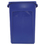 Rubbermaid RCP354007BE Slim Jim Plastic Recycling Container with Venting Channels, 23 gal, Plastic, Blue, Price/EA