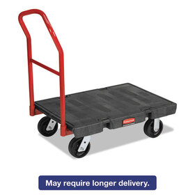 Rubbermaid RCP4406BLA Platform Truck, 2,000 lb Capacity, 24 x 36 x 7, Black