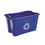 Rubbermaid RCP571873BE Stacking Recycle Bin, 18 gal, Polyethylene, Blue, Price/EA