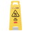 Rubbermaid RCP611277YWCT Caution Wet Floor Sign, 11 x 12 x 25, Bright Yellow, 6/Carton, Price/CT