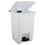 Rubbermaid RCP6144WHI Indoor Utility Step-On Waste Container, 12 gal, Plastic, White, Price/EA