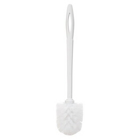 Rubbermaid RCP631000WE Toilet Bowl Brush, 14 1/2", White, Plastic