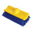 Rubbermaid RCP6337BLU Bi-Level Deck Scrub Brush, Polypropylene Fibers, 10 Plastic Block, Tapered Hole, Price/EA