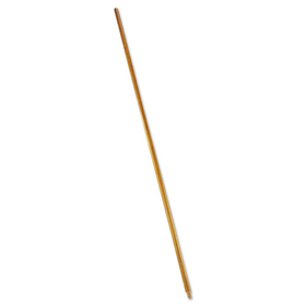 Rubbermaid RCP6361 Wood Threaded-Tip Broom/Sweep Handle, 0.94" dia x 60", Natural
