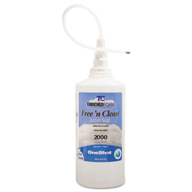 Rubbermaid RCP750390 Free-N-Clean Foaming Hand Soap, Fragrance-Free, 1,600 mL Refill, 4/Carton