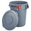 Rubbermaid RCP863292GRA Brute Container All-Inclusive, Round, Plastic, 32gal, Gray, Price/EA