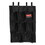 Rubbermaid Commercial RCP9T9000BLA Fabric 9-Pocket Cart Organizer, 19.75 x 1.5 x 28, Black, Price/EA