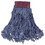 Rubbermaid RCPD253BLU Super Stitch Blend Mop Head, Large, Cotton/synthetic, Blue, 6/carton, Price/CT