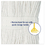 Rubbermaid FGD45306WH00 Super Stitch Rayon Mop Heads, White, Large, 6/Carton, Price/CT
