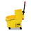 Rubbermaid RCPFG618688YEL WaveBrake 2.0 Bucket/Wringer Combos, Side-Press, 44 qt, Plastic, Yellow, Price/EA