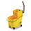 Rubbermaid RCPFG618688YEL WaveBrake 2.0 Bucket/Wringer Combos, Side-Press, 44 qt, Plastic, Yellow, Price/EA