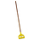 Rubbermaid FGH115000000 Invader Wood Side-Gate Wet-Mop Handle, 54", Natural/Yellow, Price/EA