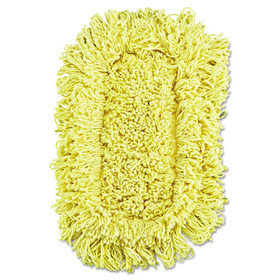 Rubbermaid RCPJ15112CT Trapper Looped-End Dust Mop Head, 12 X 5, Yellow, 12/carton