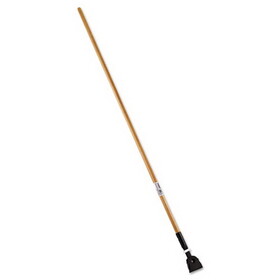 Rubbermaid RCPM116 Snap-On Hardwood Dust Mop Handle, 1.5" dia x 60", Natural