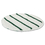 Rubbermaid RCPP269 Low Profile Scrub-Strip Carpet Bonnet, 19" Dia, White/green, 5 Pads/pack, Price/CT