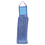 Rubbermaid RCPQ415BE Hygen Wet Pad W/scrubber, Nylon/polyester Microfiber, 18" Long, Blue, Price/EA