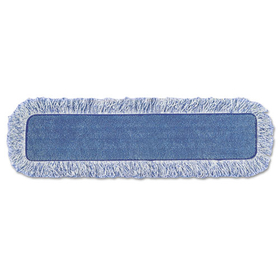 Rubbermaid RCPQ41600CT High Absorbency Mop Pad, Nylon/polyester Microfiber, 18" Long, Blue