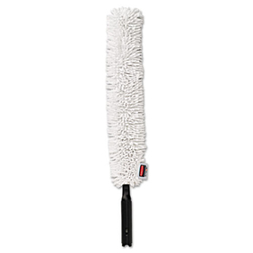 Rubbermaid RCPQ852WHI Hygen Quick-Connect Flexible Dusting Wand, 28 3/8" Handle