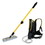 Rubbermaid RCPQ979 Flow Finishing System, 56" Handle, 18" Mop Head, Yellow, Price/KT