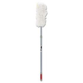 Rubbermaid RCPT11000GY Hiduster Dusting Tool With Straight Lauderable Head, 51" Extension Handle