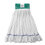 Rubbermaid RCPT255 Rough Floor Mop Head, Medium, Cotton/synthetic, White, 12/carton, Price/CT