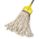 Rubbermaid FGV11900WH00 Economy Cotton Mop Heads, Cut-End, Ctn, WH, 32 oz, 1-in. White Headband, 12/CT, Price/CT