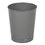 Rubbermaid RCPWB26GY Fire-Safe Wastebasket, Round, Steel, 6 1/2 Gal, Gray, Price/EA