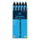 Schneider RED150201 Slider Memo XB Ballpoint Pen, Stick, Extra-Bold 1.4 mm, Black Ink, Black/Light Blue Barrel, 10/Box, Price/BX
